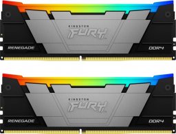 Pamięć Kingston Fury Renegade RGB, DDR4, 32 GB, 3600MHz, CL16 (KF436C16RB12AK2/32)