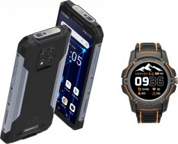 Smartfon myPhone Construction + Watch Plus 6/128GB Czarno-srebrny  (TEL000862)