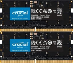 Pamięć do laptopa Crucial Crucial DDR5-5600 Kit 64GB 2x32GB SODIMM CL46 (16Gbit)