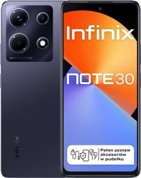 Smartfon Infinix Note 30 8/256GB Czarny  (I/X6833B/8-256/BLACK)