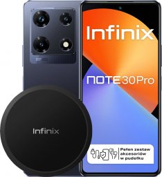 Smartfon Infinix Note 30 Pro 8/256GB Czarny  (I/X678B/8-256/BLACK)