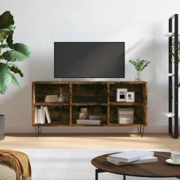  vidaXL Szafka pod telewizor, przydymiony dąb, 103,5x30x50 cm