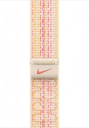  Apple Opaska sportowa Nike w kolorze księżycowej poświaty/różowym do koperty 45 mm