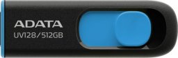 Pendrive ADATA Pendrive UV128 512GB USB3.2 czarno-niebieski