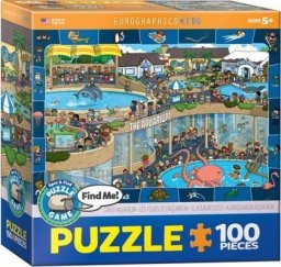 Eurographics Puzzle 100 EG-Crazy Aquarium 6100-0543