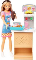 Lalka Barbie Mattel Skipper Pierwsza praca - Bar z przekąskami Zestaw do zabawy HKD79