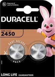 Duracell Baterie 3V CR2450 2 sztuki