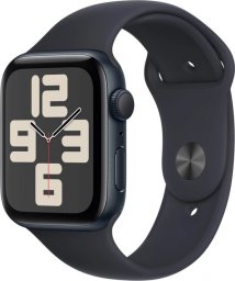 Smartwatch Apple Watch SE 2023 GPS 44mm Midnight Alu Sport M/L Czarny (MRE93QI/A)