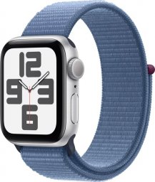 Smartwatch Apple Watch SE 2023 GPS 40mm Silver Alu Sport Loop Niebieski (MRE33QC/A)
