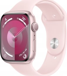 Smartwatch Apple Watch 9 45mm GPS Pink Alu Sport S/M Różowy  (MR9G3)