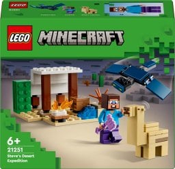  LEGO Minecraft Pustynna wyprawa Steve’a (21251)