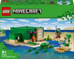  LEGO Minecraft Domek na plaży żółwi (21254)