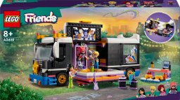  LEGO Friends Autobus koncertowy gwiazdy popu (42619)