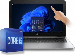 Laptop HP Elitebook 850 G3 i5-6300U 8GB 256GB 15,6" Dotykowy FHD Windows 11 Pro Biznesowy Ultrabook