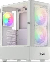 Obudowa Krux Vako biała RGB (KRXD005)