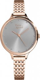 Zegarek Pierre Ricaud Zegarek damski Pierre Ricaud P22002.9147Q CYRKONIE różowe złoto