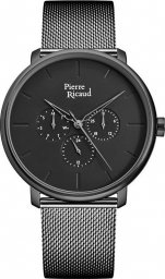 Zegarek Pierre Ricaud Zegarek męski Pierre Ricaud P97169.B114QF czarny