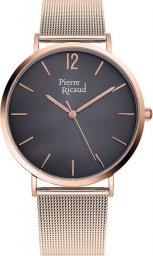 Zegarek Pierre Ricaud Zegarek męski Pierre Ricaud P91078.91R7Q różowe złoto