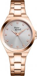 Zegarek Pierre Ricaud Zegarek damski Pierre Ricaud P23009.9147Q CYRKONIE różowe złoto