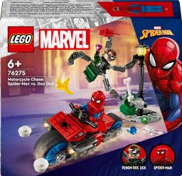  LEGO MERVEL Pościg na motocyklu: Spider-Man vs. Doc Ock (76275)