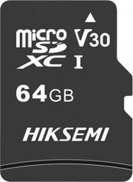 Karta HIKSEMI Neo SDXC 64 GB Class 10 V30 (HS-TF-C1/64G/NEO/AD)