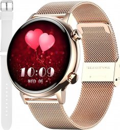 Smartwatch Enter SAT.110.1410.532-SET Różowe złoto 