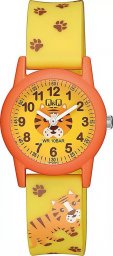  QQ Zegarek dla dzieci QQ V22A-016V pomarańczowy pasek