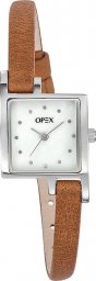 Zegarek Opex Zegarek damski Opex X3231LC3 brązowy