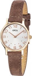 Zegarek Opex Zegarek damski Opex X4076LA1 brązowy