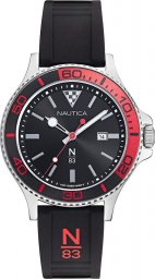 Zegarek Nautica Zegarek męski Nautica NAPABS024 czarny