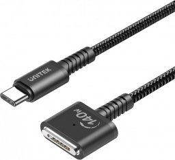 Kabel USB Unitek USB-C - MagSafe 3 3 m Czarny (C14121BK-3M)