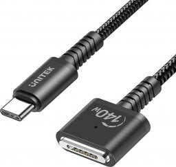 Kabel zasilający Unitek Unitek Kabel zasilający USB-C - MagSafe 3 140W 2 m