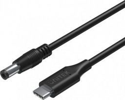 Kabel USB Unitek USB-C - DC 5.5 x 2.5 mm 1.8 m Czarny (C14116BK-1.8M)