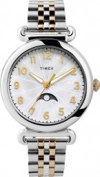 Zegarek Timex Zegarek damski Timex TW2T89600 srebrny