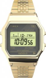 Zegarek Timex Zegarek damski Timex TW2U93500 złoty