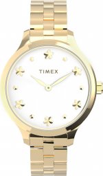 Zegarek Timex Zegarek damski Timex TW2V23300 złoty