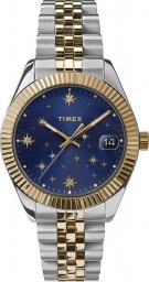 Zegarek Timex Zegarek damski Timex TW2W21800 srebrny