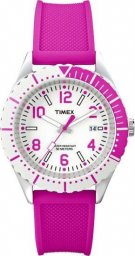 Zegarek Timex Zegarek damski Timex T2P005 różowy