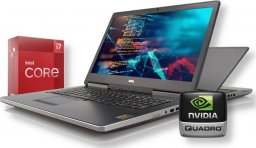 Laptop Dell PRECISION 7520 i7HQ 8GB 240SSD NVIDIA M2200M