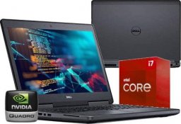 Laptop Dell PRECISION 7520 i7HQ 16GB 240SSD NVIDIA M1200M