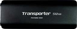 Dysk zewnętrzny SSD Patriot Transporter 512GB Czarny (PTP512GPEC)