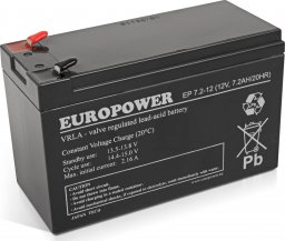 Europower Akumulator 12V 7.2Ah AGM Europower EP7.2-12