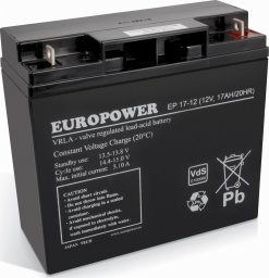 Europower Akumulator 12V 17Ah AGM Europower EP17-12