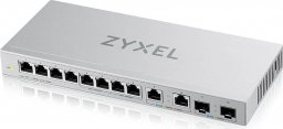 Switch ZyXEL Przełšcznik 12-Port Gigabit Unmanaged Switch with 8-Port 1G + 2-Port 2.5G + 2-Port SFP+ XGS1010-12-ZZ0102F