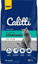 Żwirek dla kota Calitti Standard Bezzapachowy 25 l