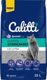 Żwirek dla kota Calitti Standard Lawenda 25 l 