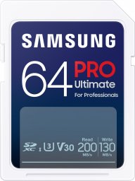 Karta Samsung Pro Ultimate SDXC 64 GB UHS-I U3 V30 (MB-SY64S/WW)