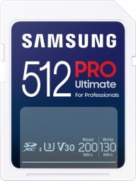 Karta Samsung Pro Ultimate SDXC 512 GB UHS-I U3 V30 (MB-SY512S/WW)