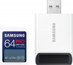 Karta Samsung Pro Ultimate SDXC 64 GB UHS-I U3 V30 (MB-SY64SB/WW)