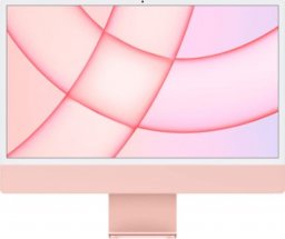 Komputer Apple Apple iMac Desktop PC, AIO, Apple M1, 24 ", Internal memory 8 GB, SSD 256 GB, Apple M1 8-Core GPU, No optical drive, Keyboard language Swedish, MacOS Big Sur, Pink, 4.5K, Retina one size